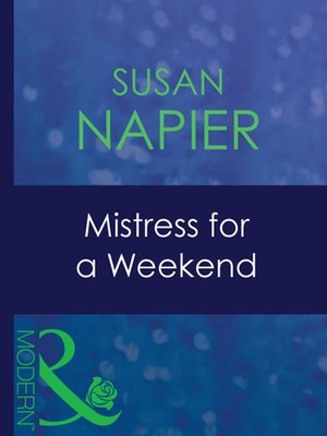 cover image of Mistress for a Weekend